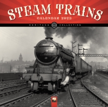 Image for Steam Trains Heritage Wall Calendar 2023 (Art Calendar)