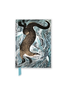 Angela Harding: Fishing Otter (Foiled Pocket Journal)