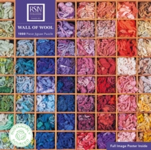 Adult Jigsaw Puzzle: Royal School of Needlework: Wall of Wool: 1000-piece Jigsaw Puzzles