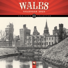 Image for Wales Heritage Wall Calendar 2024 (Art Calendar)
