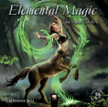 Image for Anne Stokes: Elemental Magic Mini Wall calendar 2024 (Art Calendar)