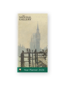 Image for National Gallery: Monet, The Thames Below Westminster 2024 Year Planner - Month to View