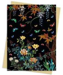 Ashmolean Museum: Cloisonne Casket with Flowers and Butterflies Greeting Card Pack: Pack of 6