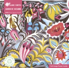 Adult Sustainable Jigsaw Puzzle Clare Curtis: Jardin de Suzanne: 1000-pieces. Ethical, Sustainable, Earth-friendly