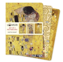 Image for Gustav Klimt Set of 3 Standard Notebooks