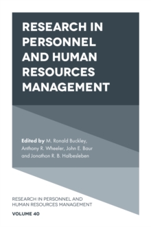 Image for Research in personnel and human resources management