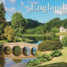 England Calendar 2024  Square Travel Wall Calendar – 16 Month