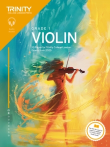 Image for Trinity College London Violin Exam Pieces from 2025: Grade 1
