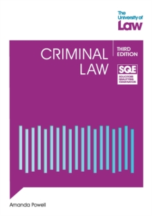 SQE – Criminal Law 3e