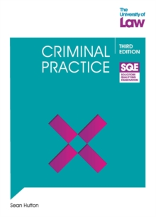 Image for SQE - Criminal Practice 3e