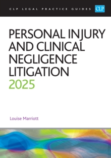 Image for Personal Injury and Clinical Negligence Litigation 2025