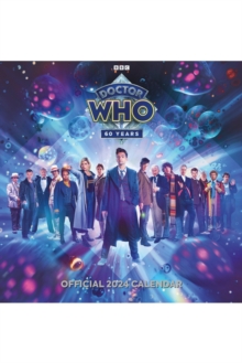 Image for Official Doctor Who Classic Edition 2024 Square Wall Calendar