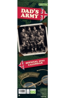 Image for Official Dads Army 2024 Slim Wall Calendar