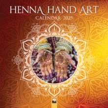 Image for Henna Hand Art Wall Calendar 2025 (Art Calendar)