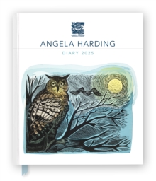 Image for Angela Harding 2025 Desk Diary Planner - Week to View, Illustrated throughout