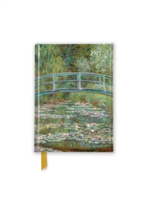 Image for Claude Monet: Bridge over a Pond of Water Lilies 2025 Luxury Pocket Diary Planner - Week to View