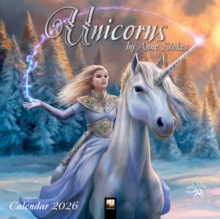 Unicorns by Anne Stokes Wall Calendar 2026 (Art Calendar)
