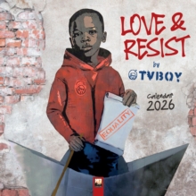 Image for TVBOY: Love & Resist! Wall Calendar 2026 (Art Calendar)