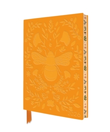Jade Mosinski: Bee 2026 Artisan Art Vegan Leather Diary Planner - Page to View with Notes