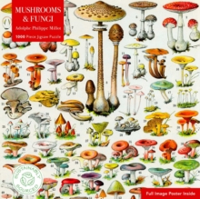 Image for Adult Sustainable Jigsaw Puzzle Mushrooms & Fungi by Adolphe Philippe Millot