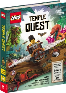 LEGO® Books: Temple Quest (with adventurer minifigure, nine buildable models, play scenes and over 90 LEGO elements) - LEGO®