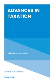 Image for Advances in taxation30