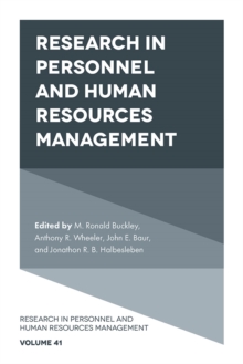 Image for Research in Personnel and Human Resources Management