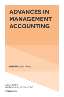 Image for Advances in management accountingVolume 35