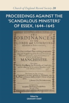 Image for Proceedings against the 'scandalous ministers' of Essex, 1644-1645