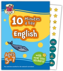 Image for New 10 Minutes a Day English for Ages 5-7 (with reward stickers)