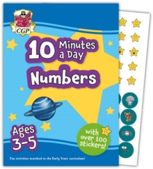 10 Minutes a Day Numbers for Ages 3-5 (with over 100 stickers)