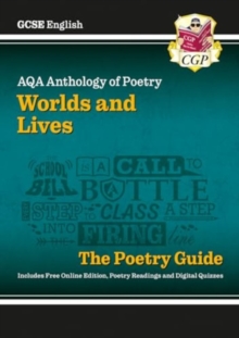 Image for New GCSE English AQA Poetry Guide - Worlds & Lives Anthology inc. Online Edition, Audio & Quizzes