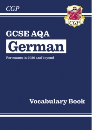New GCSE German AQA Vocabulary Book (for exams from 2026) - CGP Books