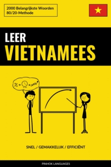 Image for Leer Vietnamees - Snel / Gemakkelijk / Efficient: 2000 Belangrijkste Woorden