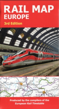 Rail Map Europe: 3rd Edition, 3rd revision