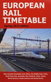 Image for European Rail Timetable Spring 2022