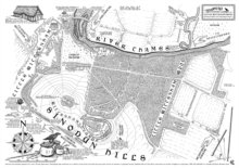 Image for Map of Wittenham Clumps and Little Wittenham Wood showing footpaths and archaeological features. Together with the narrative poem 'The Money Pit - or - The Sinodun Hoard'.
