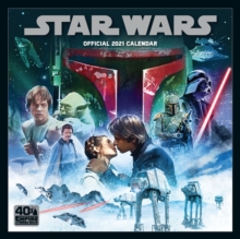 Star Wars Classic 2021 Calendar - Official Square Wall Format Calendar