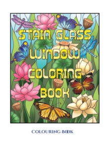 Image for Colouring Book (Stain Glass Window Coloring Book) : Advanced coloring (colouring) books for adults with 50 coloring pages: Stain Glass Window Coloring Book (Adult colouring (coloring) books)