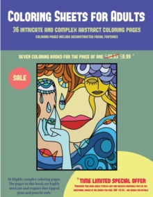 Image for Coloring Sheets for Adults (36 intricate and complex abstract coloring pages) : 36 intricate and complex abstract coloring pages: This book has 36 abstract coloring pages that can be used to color in,