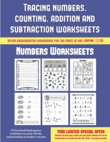 Image for Numbers Worksheets (Tracing numbers, counting, addition and subtraction)