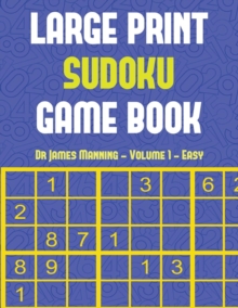 Image for Large Print Sudoku Game Book (Easy) Vol 1