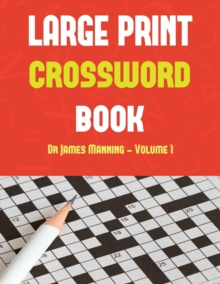 Image for Large Print Crossword Book