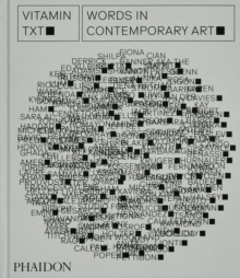 Image for Vitamin txt  : words in contemporary art