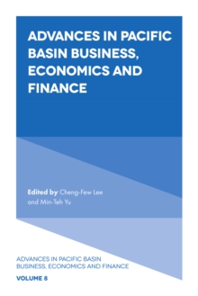 Image for Advances in Pacific basin business, economics and finance