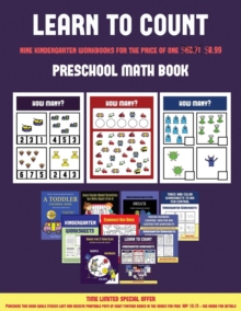 Image for Preschool Math Book (Learn to count for preschoolers) : A full-color counting workbook for preschool/kindergarten children.
