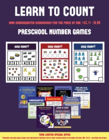 Image for Preschool Number Games (Learn to count for preschoolers) : A full-color counting workbook for preschool/kindergarten children.
