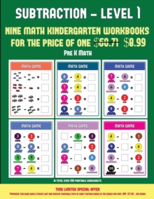 Image for Pre K Math (Kindergarten Subtraction/taking away Level 1)