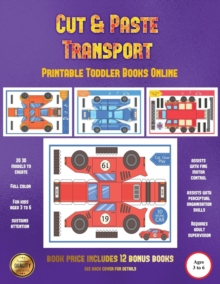 Image for Printable Toddler Books Online (Cut and Paste Transport)