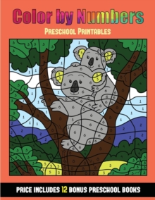 Image for Preschool Printables (Color By Number - Animals)